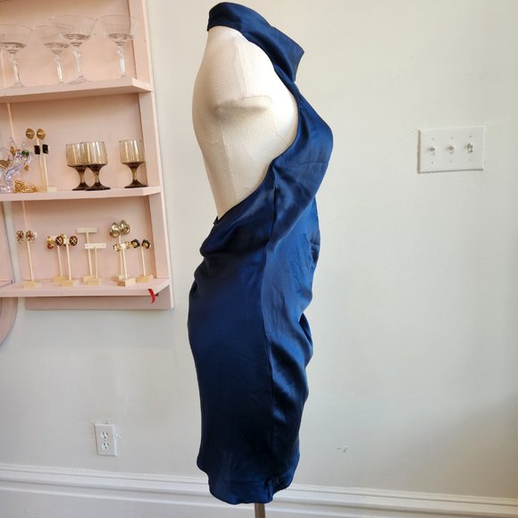 Amanda Uprichard Samba Dress in Ink - Picture 5 of 7